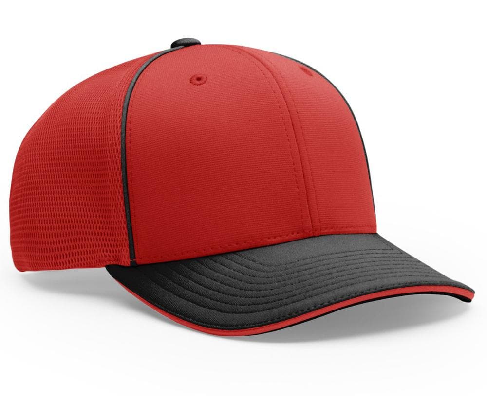 Richardson Sport Mesh Cap with Piping Detail