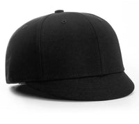 Richardson Surge Fitted 1 1/2 Umpire Cap in Black & Navy thumbnail 1