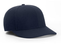 Richardson Surge Fitted 2 1/2 Umpire Cap in Black & Navy thumbnail 2