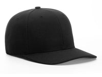 Richardson Surge Fitted 2 3/4 Umpire Cap in Black & Navy thumbnail 1