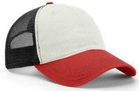 Richardson Tri-Colored Garment Washed Trucker Mesh Cap thumbnail 6