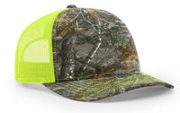 Richardson Camo Pattern Twill Mesh Trucker Cap Collection thumbnail 3