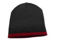 Two Tone Knit Hat with Classic Color Combinations thumbnail 2