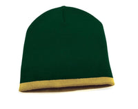 Two Tone Knit Hat with Classic Color Combinations thumbnail 6