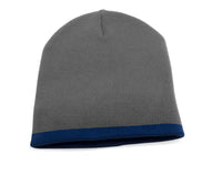 Two Tone Knit Hat with Classic Color Combinations thumbnail 9