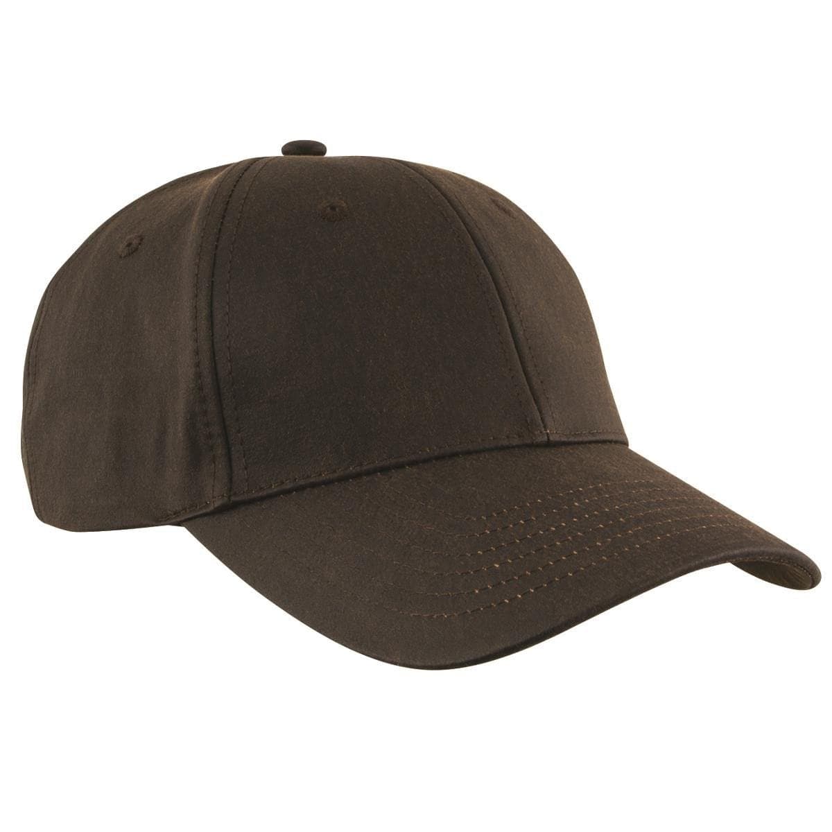 Rigger Oilskin Look Structured Cap with Velcro Closure