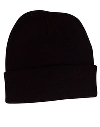 Roll Up Acrylic Beanie - Durable & Stylish Winter Headwear thumbnail 6