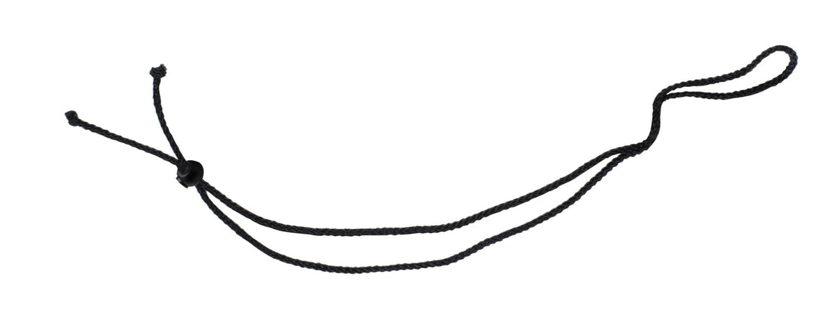 Premium Rope & Toggle Wide Brim Hat Accessory in Black