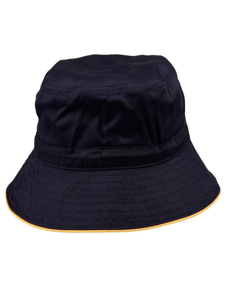 Sandwich Bucket Hat With Toggle - madhats.com.au
