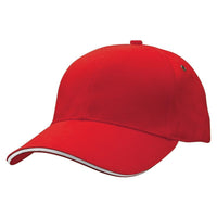 Sandwich Peak Baseball Cap with Contrast Detailing thumbnail 29 sandwich peak cap - madhats.com.au