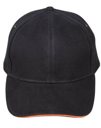 Sandwich Peak Cap with Contrasting Color Detail thumbnail 18