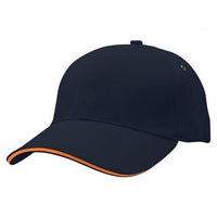 Sandwich Peak Baseball Cap with Contrast Detailing thumbnail 36 sandwich peak cap - madhats.com.au