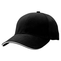 Sandwich Peak Baseball Cap with Contrast Detailing thumbnail 10 sandwich peak cap - madhats.com.au