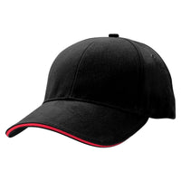 Sandwich Peak Baseball Cap with Contrast Detailing thumbnail 8 sandwich peak cap - madhats.com.au