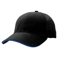 Sandwich Peak Baseball Cap with Contrast Detailing thumbnail 9 sandwich peak cap - madhats.com.au