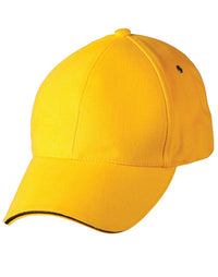 Sandwich Peak Cap with Contrasting Color Detail thumbnail 17