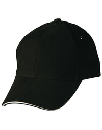 Sandwich Peak Cap with Contrasting Color Detail thumbnail 21
