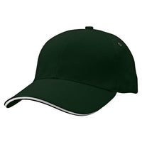 Sandwich Peak Baseball Cap with Contrast Detailing thumbnail 12 sandwich peak cap - madhats.com.au