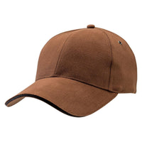 Sandwich Peak Baseball Cap with Contrast Detailing thumbnail 13 sandwich peak cap - madhats.com.au