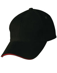 Sandwich Peak Cap with Contrasting Color Detail thumbnail 22
