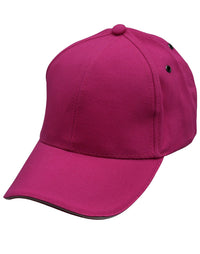 Sandwich Peak Cap with Contrasting Color Detail thumbnail 5