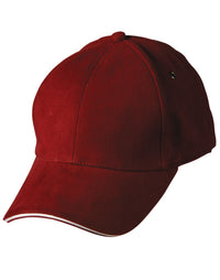 Sandwich Peak Cap with Contrasting Color Detail thumbnail 12
