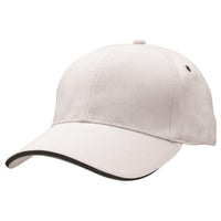 Sandwich Peak Baseball Cap with Contrast Detailing thumbnail 31 sandwich peak cap - madhats.com.au