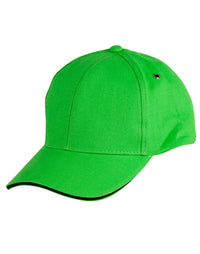 Sandwich Peak Cap with Contrasting Color Detail thumbnail 14