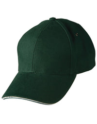 Sandwich Peak Cap with Contrasting Color Detail thumbnail 19