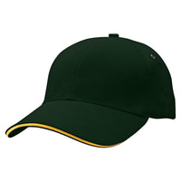 Sandwich Peak Baseball Cap with Contrast Detailing thumbnail 11 sandwich peak cap - madhats.com.au