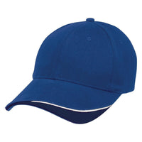 Signature Two-Tone Rollback Baseball Cap with Embroidered Eyelets thumbnail 14 signature - madhats.com.au