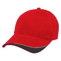 Signature Two-Tone Rollback Baseball Cap with Embroidered Eyelets thumbnail 13 signature - madhats.com.au