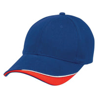 Signature Two-Tone Rollback Baseball Cap with Embroidered Eyelets thumbnail 15 signature - madhats.com.au