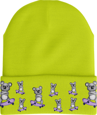 Skater Koala Reflective Stripe Insulated Beanie thumbnail 3