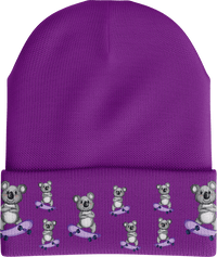 Skater Koala Reflective Stripe Insulated Beanie thumbnail 4