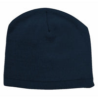 Classic Skull Beanie with Contrast Trim - Acrylic Knit Hat thumbnail 6 skull beanie - madhats.com.au