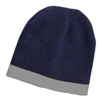 Classic Skull Beanie with Contrast Trim - Acrylic Knit Hat thumbnail 5 skull beanie - madhats.com.au