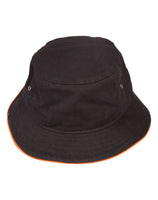 Soft washed sandwich bucket hat thumbnail 2