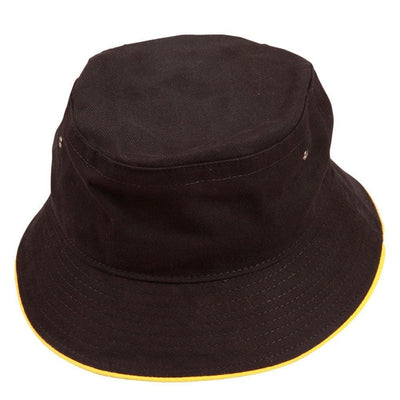 Soft washed sandwich bucket hat