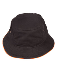 Soft Washed Cotton Cap with Contrast Sandwich Trim thumbnail 10