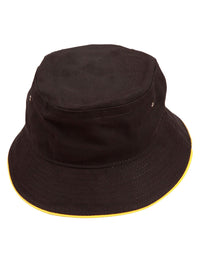 Soft Washed Cotton Cap with Contrast Sandwich Trim thumbnail 11