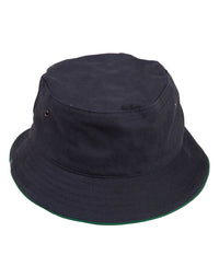 Soft Washed Cotton Cap with Contrast Sandwich Trim thumbnail 5
