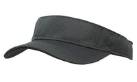 Sports Mesh Visor with Fabric Covered Short Touch Strap thumbnail 1