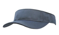 Sports Mesh Visor with Fabric Covered Short Touch Strap thumbnail 2