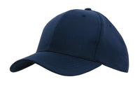 Sports Ripstop Cap with Structured 6-Panel Design and Pre-Curved Peak thumbnail 5