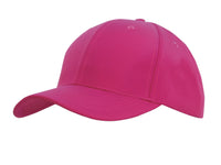Sports Ripstop Cap with Structured 6-Panel Design and Pre-Curved Peak thumbnail 3