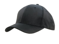 Sports Ripstop Cap with Structured 6-Panel Design and Pre-Curved Peak thumbnail 6