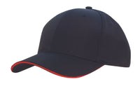 Sports Ripstop 6-Panel Cap with Sandwich Trim thumbnail 1