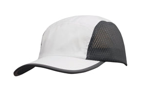 
            
                Load image into Gallery viewer, Sports Ripstop with Bee Hive Mesh and Towelling Sweatband - madhats.com.au
            
        