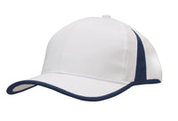 Structured 6-Panel Sports Ripstop Cap with Inserts and Trim thumbnail 6